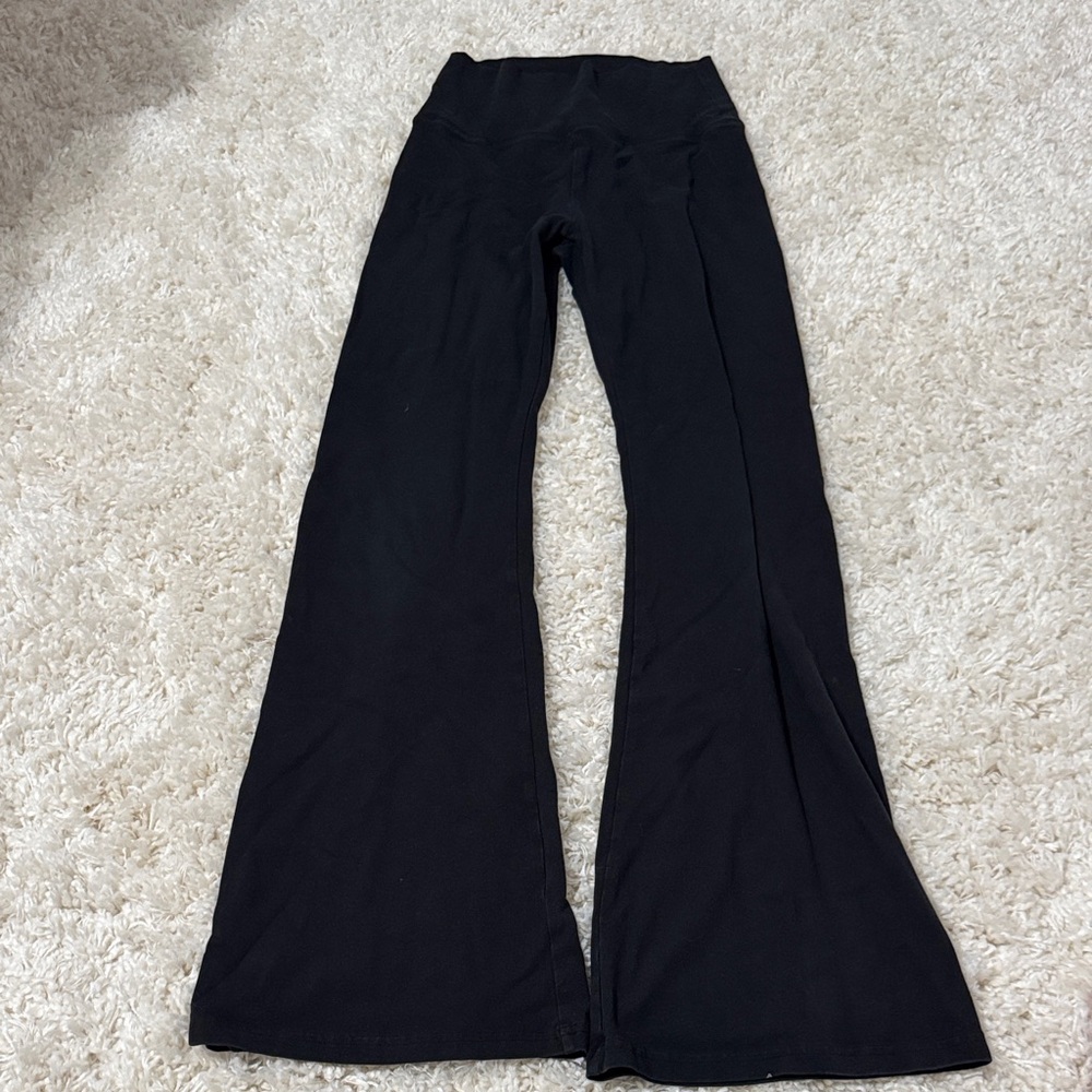 Aerie Black Flare Leggings